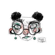 Loralei Beautiful Trash Art Trash Art Line Art Drawings Art