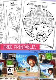4.5 out of 5 stars. Bob Ross Free Activity Printables My Traveling Roads