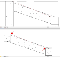 Solved: How to precisely place end points of a sloped ...