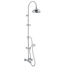 Colonne Bain Douche Retro Telescopique Melangeur Romantica Treemme Robinetterie Douche Douche Bain Douche