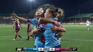 No, this fixture in particular. Women S Rugby League 2018 Women S State Of Origin Highlights Facebook