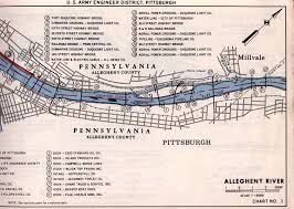 1950 1990s Pennsylvania Maps