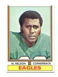 1974 Topps #73 Al Nelson Philadelphia Eagles