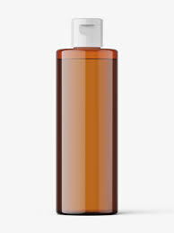 Download Pet Amber Bottle Mockup 100 Ml Smarty Mockups