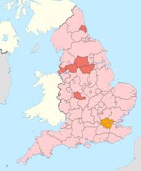 Ieder van de acht graafschappen wordt geregeerd door een graaf of gravin, die in de hoofdstad van dat graafschap woont. Grootstedelijke En Niet Grootstedelijke Graafschappen Van Engeland Metropolitan And Non Metropolitan Counties Of England Qaz Wiki