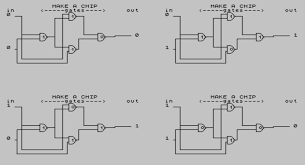 You Can Make An Xor Gate Out Of Nand Gates Let The Zx Spectrum S Make A Chip Demonstrate How To Make Floor Plans Gate
