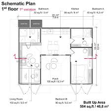 Two 20ft Shipping Containers House Floor Plans With 2 Bedrooms
