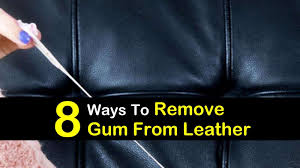The first rule of thumb when it comes to removing paint from leather materials is to eschew rubbing of the paint. 8 Simple Ways To Remove Gum From Leather