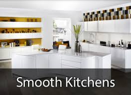 Handleless gloss grey replacement kitchen doors. Home County Kitchens