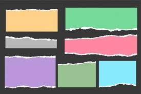 Download Ripped Torn Paper Sheets Collection For Free Torn Paper Paper Background Texture Paper Texture Set