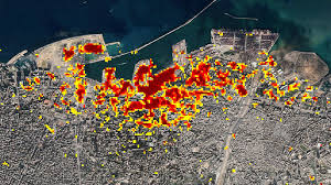 Beirut explosion animated gif beirut nuclear explosion gif beirut explosion michael jackson gif gif beirut explosion before and after beirut explosion gif meme. Nasa Advanced Rapid Imaging Satellite Maps Blast Damage Beirut Explosion Afterwards