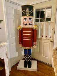 Nutcracker Face Template For 6 1 2 Foot Nutcracker As Seen On Etsy Nutcracker Christmas Nutcracker Christmas Decorations Nutcrackers Diy