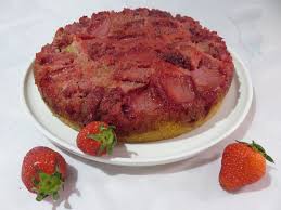 Gateau Renverse Fraises Noix De Coco Le Palais Des Saveurs Gateau Renverse Noix De Coco Dessert Aux Fruits