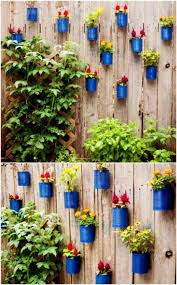 9 Best Diy Garden Decoration Ideas With Recycled Items Backyard Fence Decor Fence Decor Backyard Fences