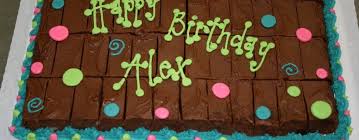 Brownie Birthday Cake Good Idea Looks So Good Brownie Cake Birthday Cake Brownies Decorated Brownies