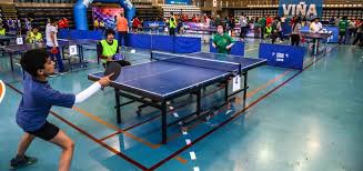 El tenis de mesa en los juegos de tokio 2020. 27 Equipos Representaron A Sus Colegios En La Competencia De Tenis De Mesa En Las Xv Olimpiadas Escolares Ciudad Del Deporte Vina Del Mar Chile