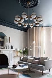 Hire a professional to paint a specific scene across your wall. Wonderful London Home In Unusual Colors Photos Ideas Design