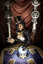 Steampunk Tarot The High Priestess Tarot Cards Tarot Cards Art Tarot