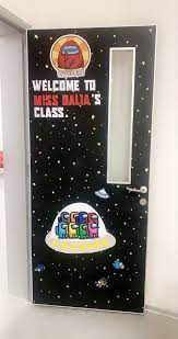 Among Us Classroom Door School Decorations Classroom Door Decor