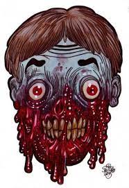 Zombie Art Eye Gore Zombie Zombie Art By Rob Sacchetto Zombie Art Art Zombie