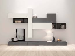 Parete Attrezzata Laccata Spazio S439 By Pianca Arredamento Soggiorno Bianco Parete Attrezzata Arredamento Per Il Soggiorno