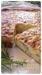 Quiche Sans Pate Aux 2 Courgettes Djabelkheir Ali Pinterest Recettes De Cuisine Recette Quiche Courgette Recette Quiche