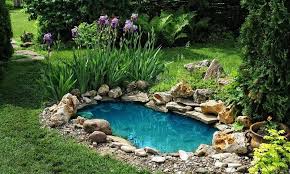 Schaffen Sie Originelle Gartengestaltung Indem Sie Einen Schonen Teich Anlegen Die Einfachen Anl In 2020 Gartenteich Bilder Teich Anlegen Kleiner Gartenteich Anlegen
