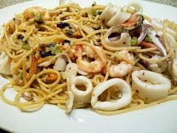 Belog Saya My Blog Spicy Seafood Aglio Olio Seafood Medley Recipes Olio Recipe How To Cook Pasta