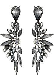 Winssigma Fringe Hoop Dangle Earrings, Long Beads Tassel Chain Earrings for  Women Sparkly Chandelier Earrings(Black) : Amazon.ca: Clothing, Shoes &  Accessories