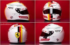 Sebastian vettel has been with ferrari since 2015, but his four world titles came when he was at red bull. Sebastian Vettel 5 On Twitter F1 Sebastian Vettel S 2015 Ferrari Helmet Design C Callo Albanese Http T Co Ka4y7ybqdu