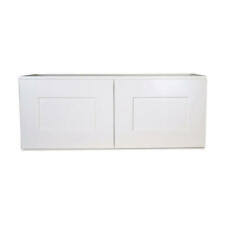 Simplihome avington 26.9 inch h x 15 inch w single door wall cabinet in pure white with storage compartment and 1 shelf, for the bathroom, contemporary. Shaker Wall Cabinet Cabinets For Sale Ebay