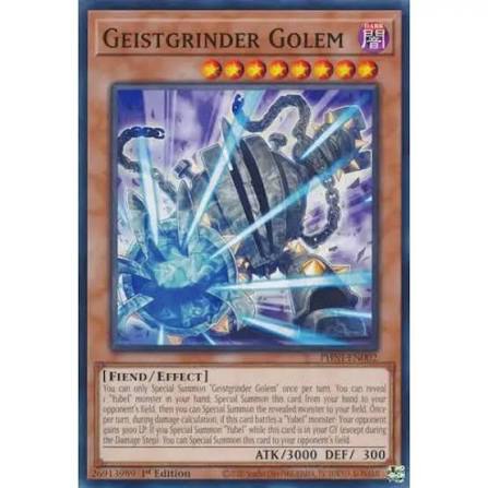 YuGiOh Trading Card Game Phantom Nightmare Single Card Common Geistgrinder  Golem PHNI-EN002 - ToyWiz