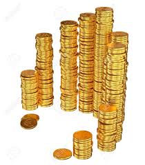 The total value of euro coin and paper currency in circulation has surpassed the dollar. Gold Euro Coins As A Symbol Of Microcredit In Banks Stock Photo Picture And Royalty Free Image Image 10554856