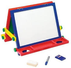 Amazon Com Melissa Doug Wooden Tabletop Easel Toys Games Tabletop Easel Kids Easel Art Easel