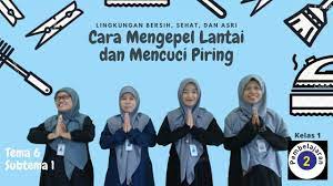 Maybe you would like to learn more about one of these? Cara Mengepel Lantai Mencuci Piring Tema 6 Subtema 1 Pb 2 Kelas 1 Sd Berlian School Youtube