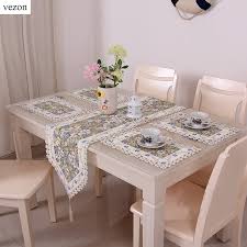 5 out of 5 stars (77) 77 reviews $ 9.00. Vezon New Elegant Floral Full Embroidery Table Runner Decoration Flag Runners Dining Room Cutwork Embroidered Cloth Placemat Buy At The Price Of 9 27 In Aliexpress Com Imall Com