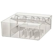 Godmorgon Kasten Mit Fachern Rauchfarben Ikea Ikea Ikea Godmorgon Make Up Schublade Organisation
