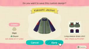 Naruto Kakashi Animal Crossing Animal Crossing Qr Codes Clothes Animal Crossing Qr