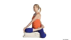 3 Ways To Modify Bharadvaja S Twist Ii Yoga Journal Yoga Poses Yoga Props Iyengar Yoga