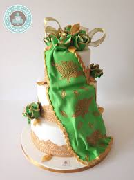 See more ideas about cupcake cakes, beautiful cakes, cake art. Drape Wedding Cake Oriental Moroccan Style Green And Gold Gateau De Mariage Vert Et Or Style Cake Decorating Classes Wedding Cake Oriental Fondant Ruffles