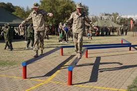 A pentathlon is a contest featuring five events. Deutsches Team Siegt Beim Militarischen Funfkampf In Sudafrika Safe Haix Webshop
