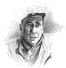 Bogart in The African Queen