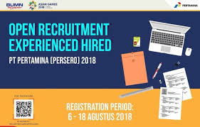 Informasi terkait lowongan kerja di pt. Pertamina Buka Lowongan Kerja Untuk Fresh Graduate Dan Pengalaman