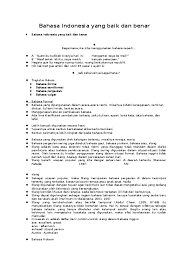 Satuan bahasa berupa kata/rangkaian katayang dapat berdiri sendiridan menyatakan makna yang lengkap.2. Doc Bahasa Indonesia Yang Baik Dan Benar Jajang Bin Supra Academia Edu