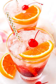 This Shirley Temple Drink Is A Classic And Nostalgic Mocktail Recipe Made With Homemade G Shirley Temple Drink Alcoholic Drinks With Ginger Ale Mocktail Recipe