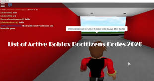 All roblox promo codes list (january 2021). Roblox Rocitizens Codes 2021 Latest Technology News Gaming Pc Tech Magazine News969