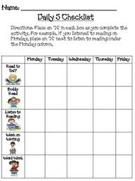 Check In Chart The Daily 5