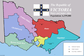 The Republic Of Victoria Victoria Following Secession From Australia