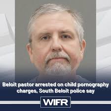 A Beloit pastor is accused of sharing child pornography, according to  police.