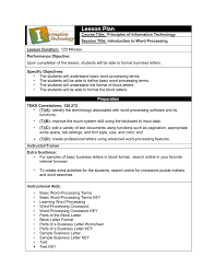 Lesson Plan